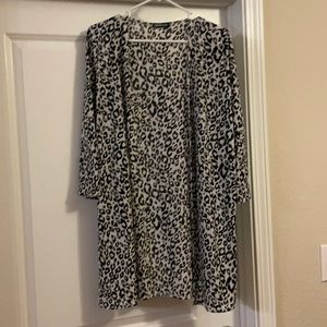 Leopard Print Cardigan
